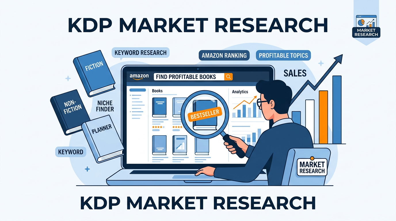 Amazon KDP Market Research: The Definitive Guide to Finding Profitable Book Niches